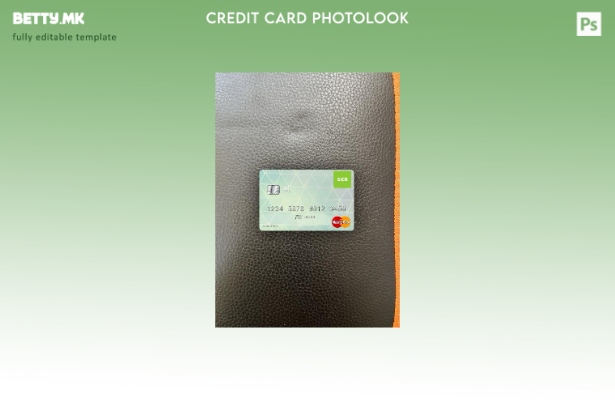 модерен стил Латвија SEB банка мастер картички photolook предниот шаблон